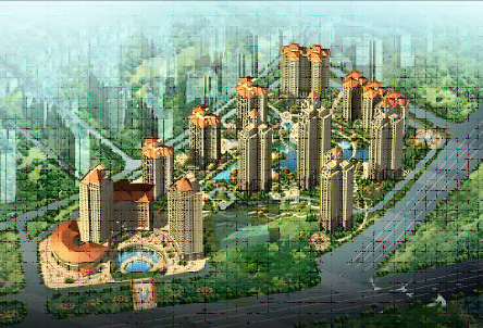 中恒·云天国际花园效果图
