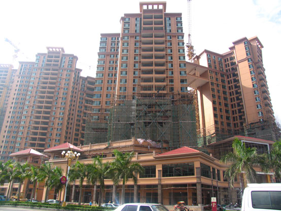 恒远兆业建设中的凤城世家项目
